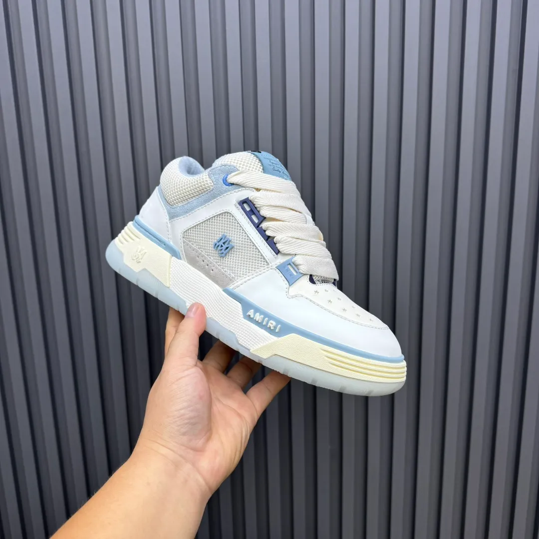 Men's shoes 💰660💰 AMIRI AMIRI trendy brand hot sale 🔥 Available all year round, couples 💑 Official website synchronization Imported fabrics 1⃣️ vs 1⃣️ replica, original factory special original sole, 35-45 (45. non-refundable)